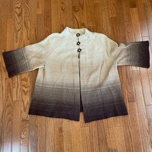 Jones Wear tan ombré cardigan